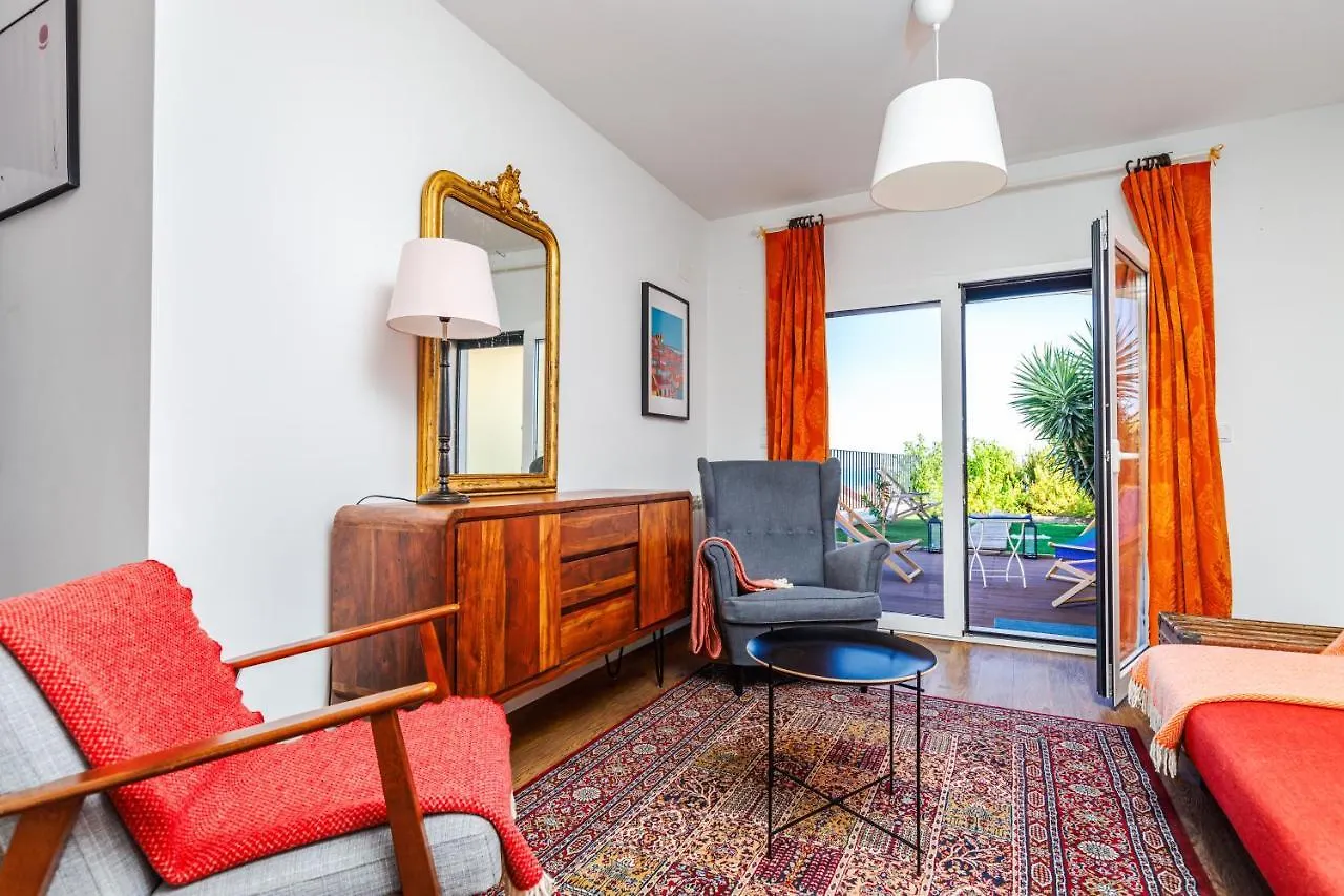 Ferienwohnung 110M2 Flat, Large Terrace With A View And A Garden Lissabon Apartment